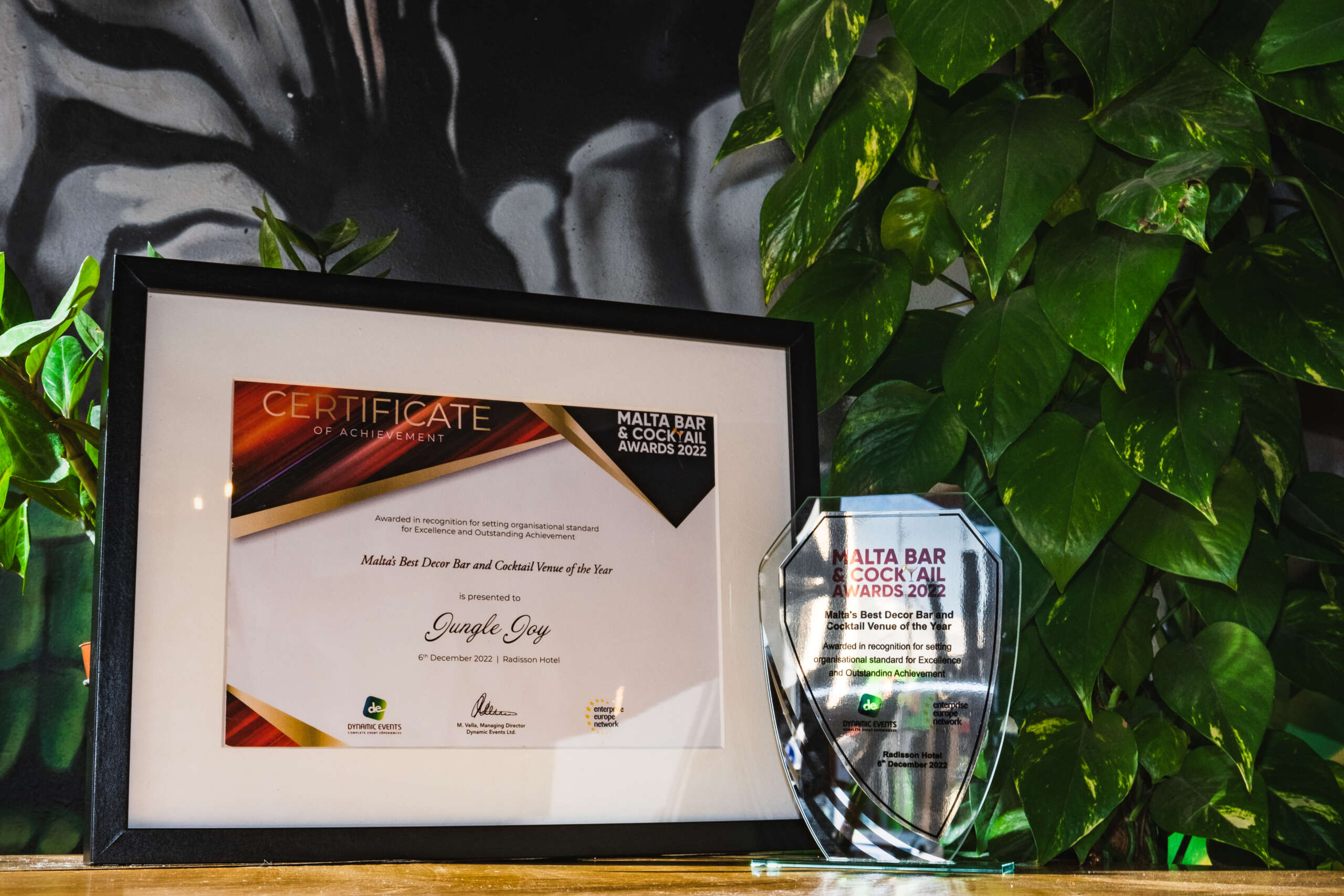 Jungle Joy: Best decor bar in Malta.